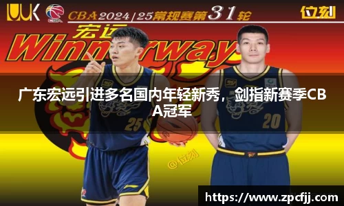广东宏远引进多名国内年轻新秀，剑指新赛季CBA冠军